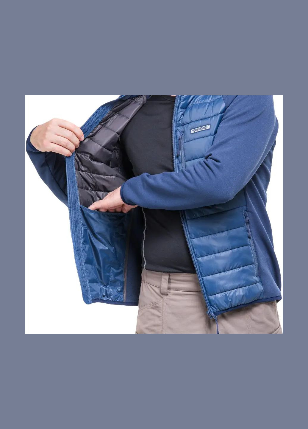 Синяя демисезонная куртка stream dance blue Fahrenheit