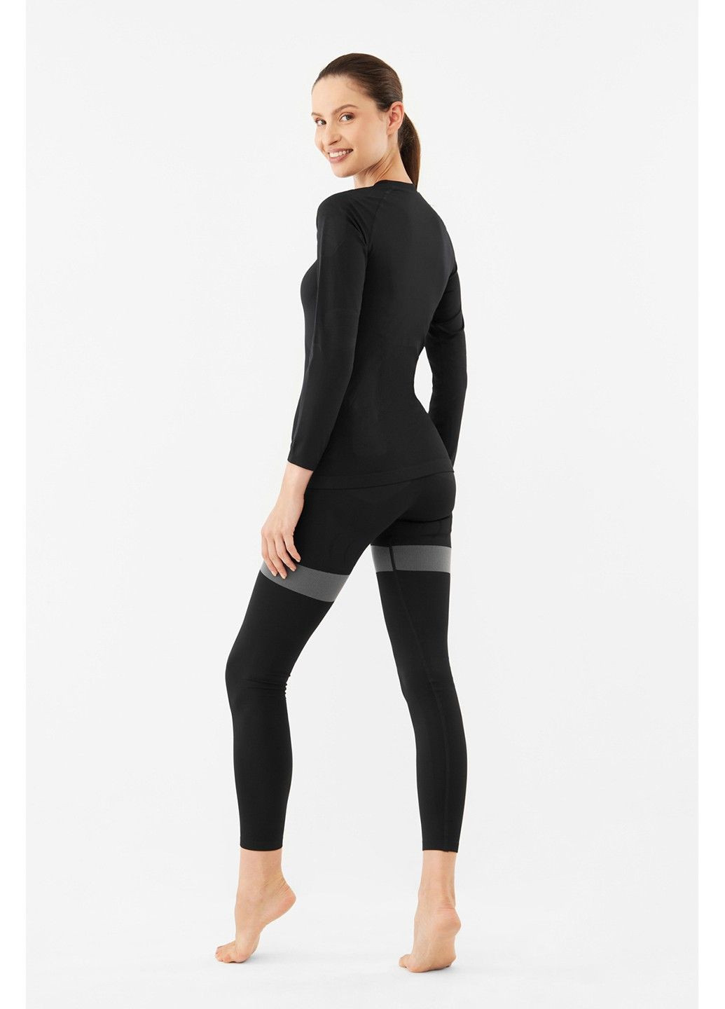 Комплект термобелья Volcanica женский черный/серый - 500/24/5025-0908 Viking (358497794)