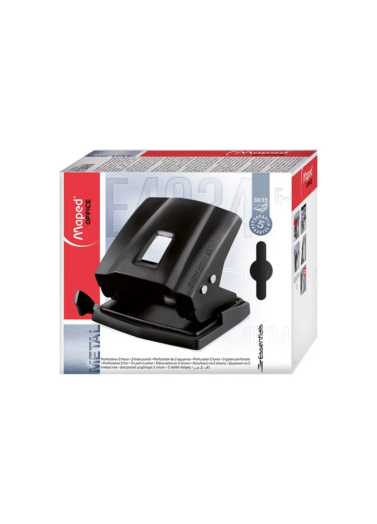 Діркопробивач Essentials Metal 35 аркушів (MP.403411) Maped Essentials Metal 35 листов (406633983)