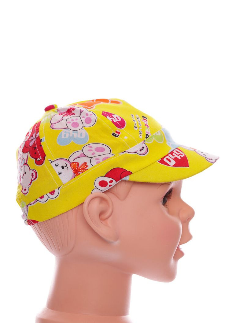 Кепка детская желтая хлопковая Murat Baby 6м+ (50379) BABYKROHA (323469529)