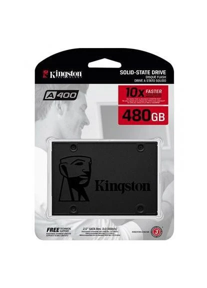 Накопитель SSD 2.5" 480GB (SA400S37/480G) Kingston (396881135)