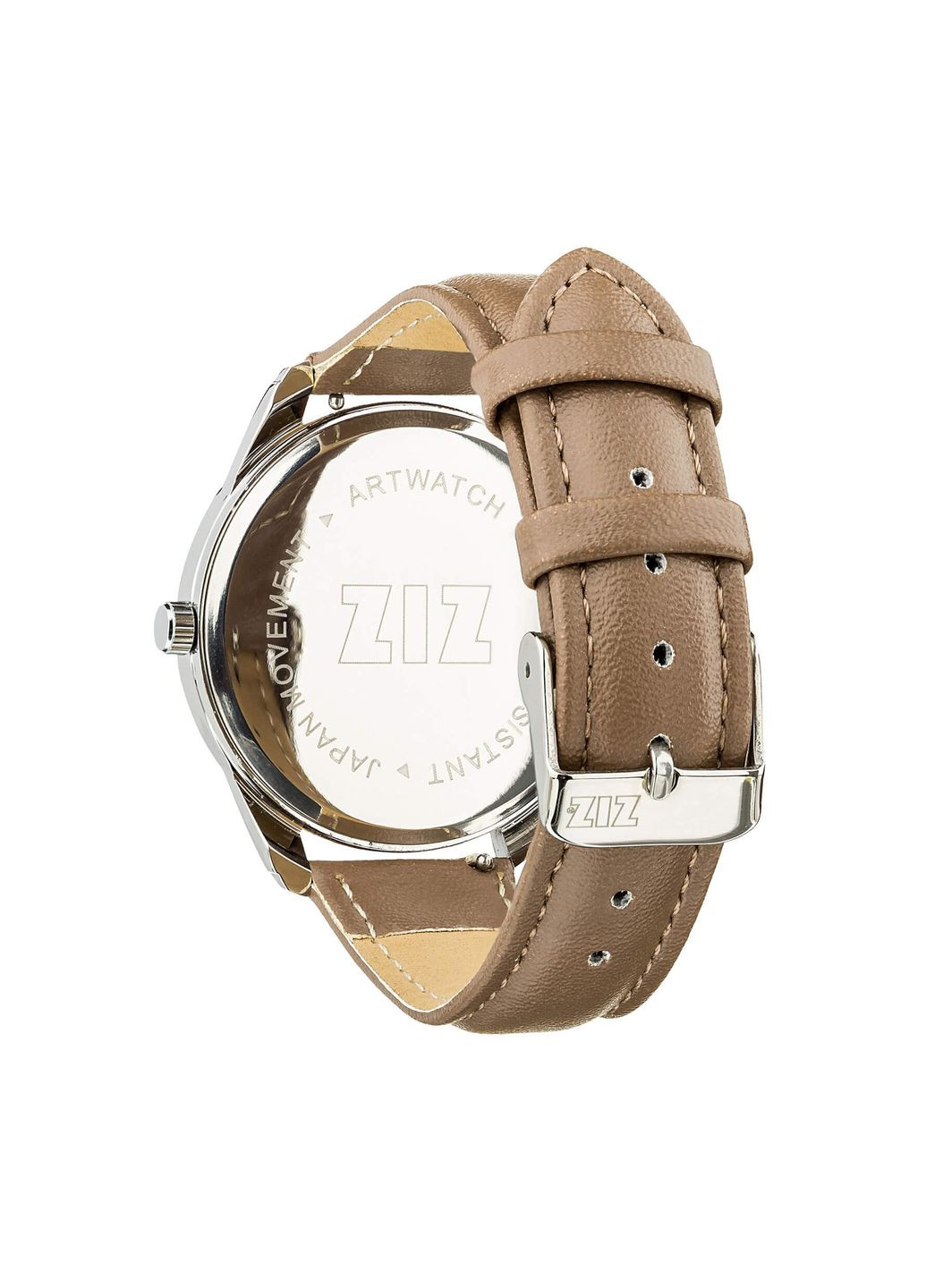 Годинник Мінімалізм (сіро-коричневий, срібло) Ziz 4600157 (338216334)