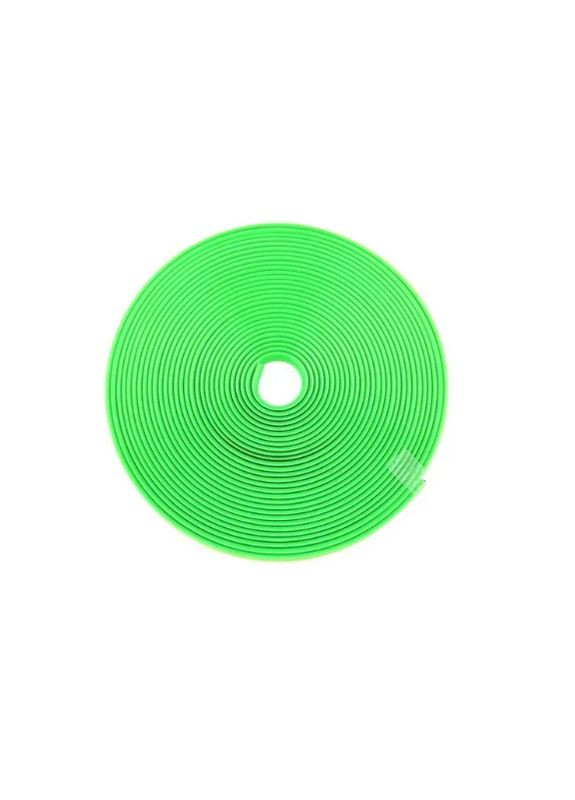 Захисна стрічка обода колеса ЧОРНА гумова 8м (на скотчі) No Brand (371478612)