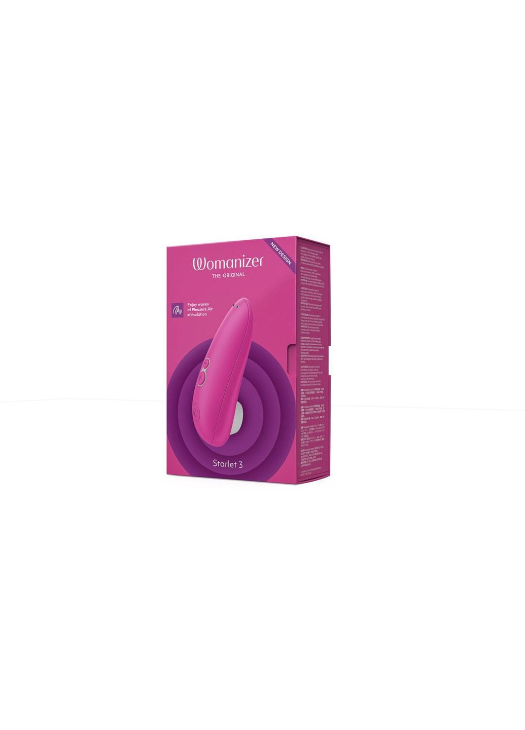Вакуумний кліторальний стимулятор Womanizer Starlet 3 PINK No Brand (366878087)