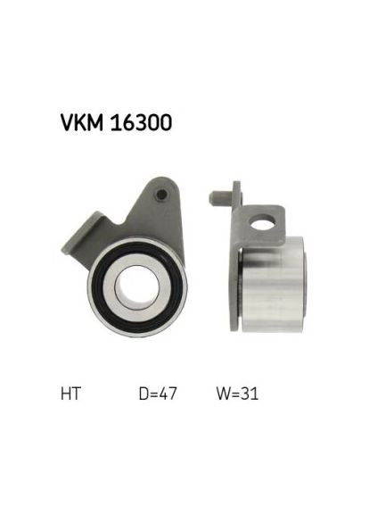 Ролик модуля натяжителя ремня VOLVO 264/780/360/760/244/740/242/245/240/960/940/340 VKM 16300 SKF (368516927)