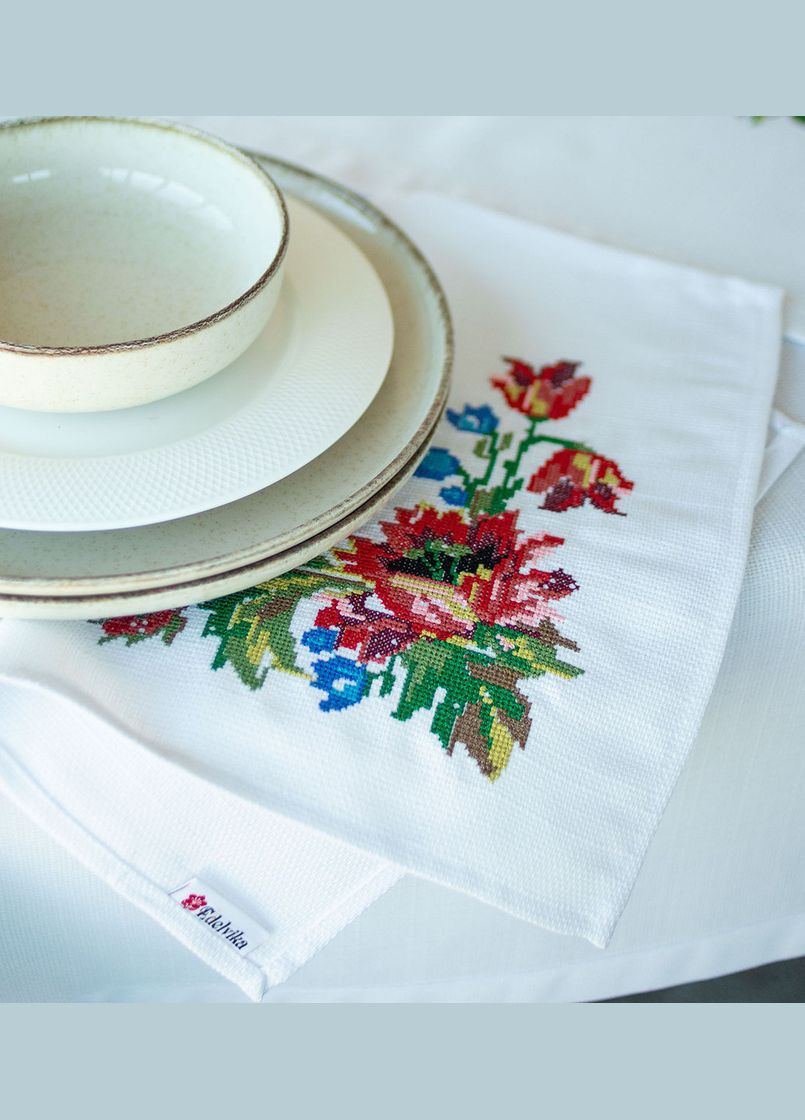 Вышитая салфетка "По народным мотивам" р.0.30*0.40 Едельвіка серветка (316155739)