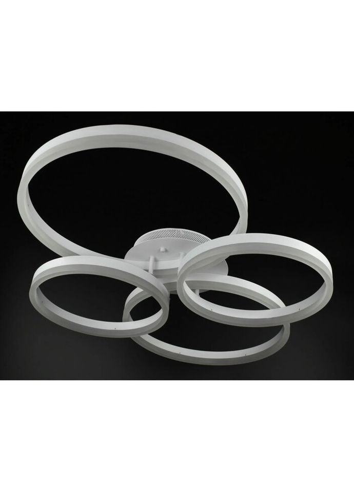 Люстра светодиодная потолочная LED светильник для квартиры на потолок лэд с пультом 27049 Белый 11х63х83 см. Sunnysky (324396246)