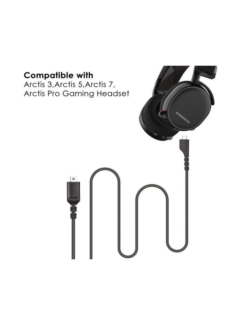Кабель шнур провод Arctis 3 5 7 9X Pro Wireless 8pin х 8pin SteelSeries (346058958)