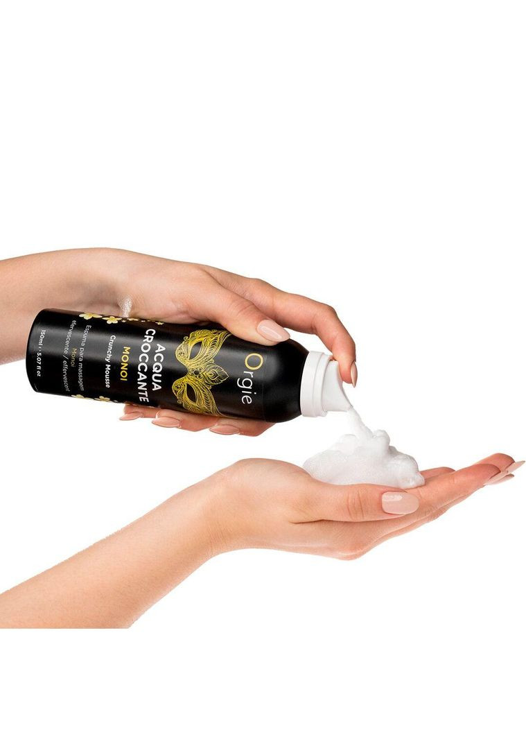 Массажная пенка – Acqua Croccante Monoi (150 мл), эффект лопающихся пузырьков Orgie (327875907)