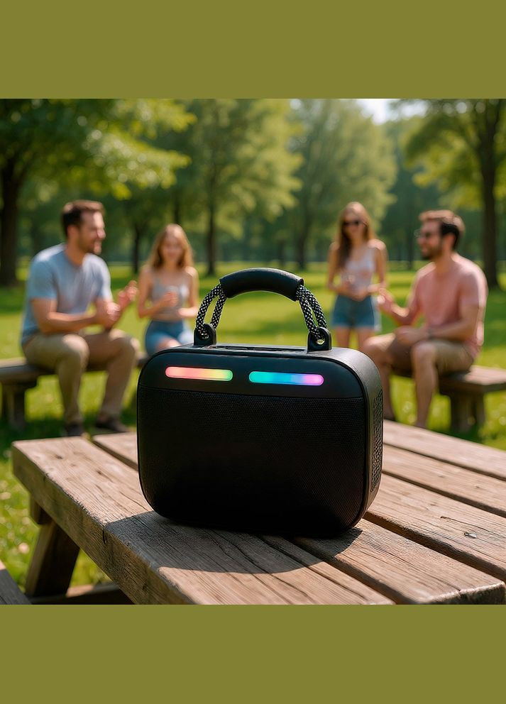 Портативная акустическая колонка G2, 10W черная Losso (351902876)