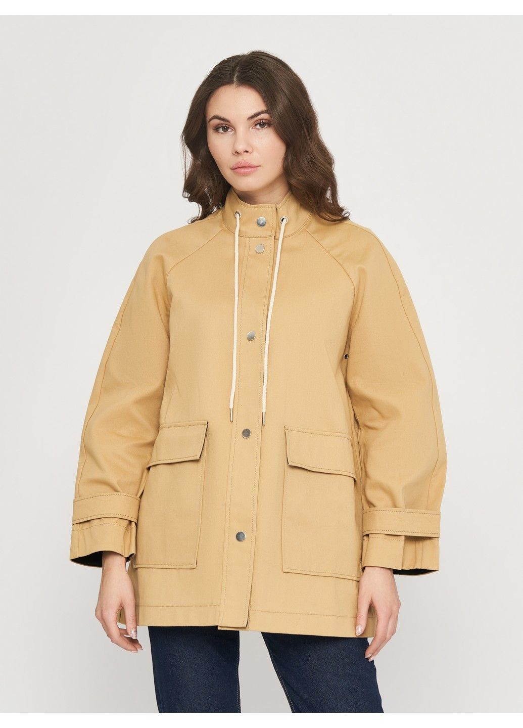 Бежевая демисезонная куртка H&M