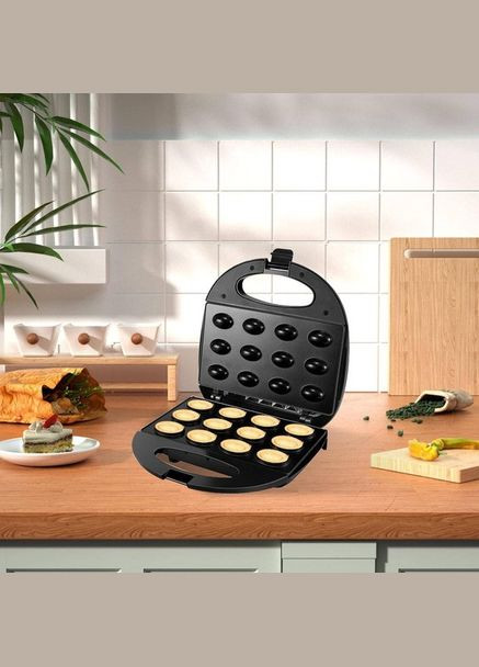 Електрогорішниця R. 246 горішниця на 12 половинок з антипригарним покриттям 750Вт Чорний RAF (325217573)