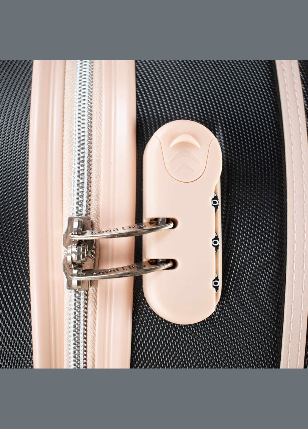 Валіза мала під ручну поклажу 20" (S) ABS-Plastic Black (T5671-3) Semi Line (315593435)