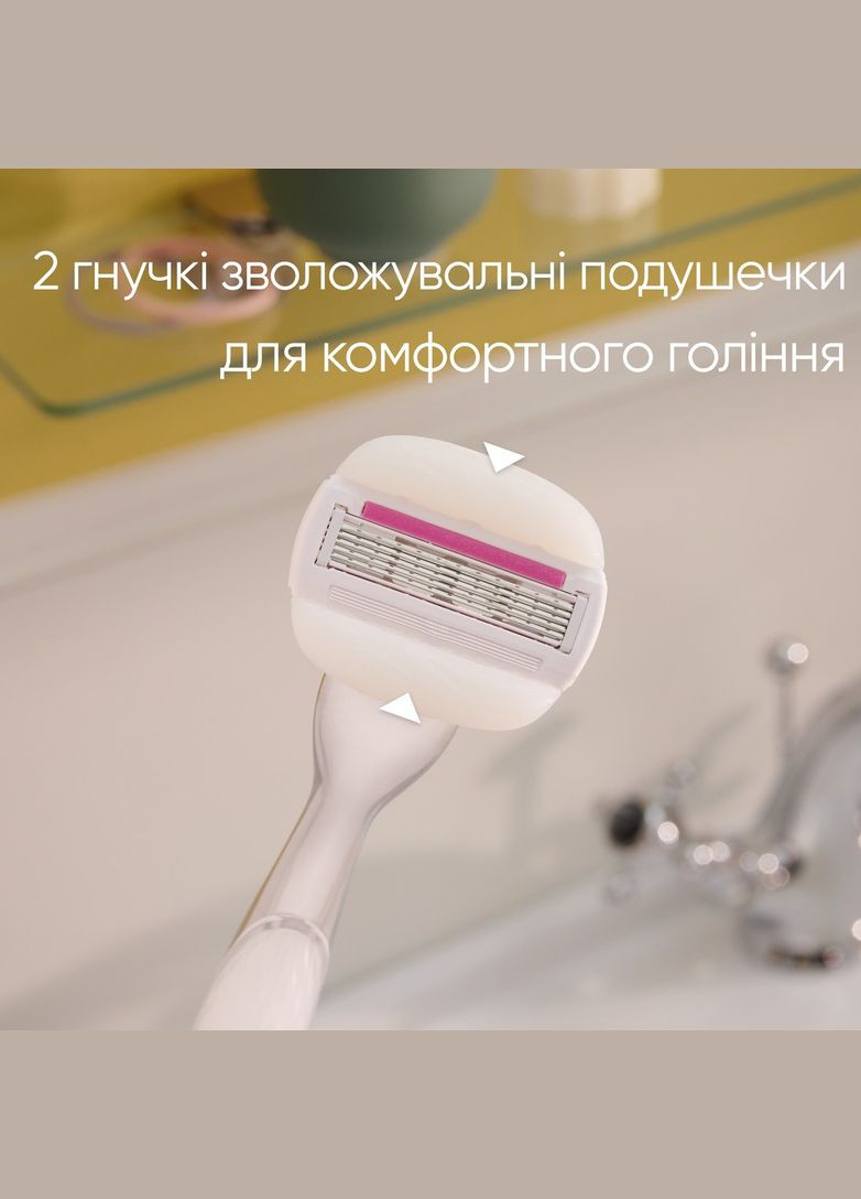 Станок Comfortglide Sugarberry Plus Olay с 2 сменными картриджами + косметичка Gillette (306748598)