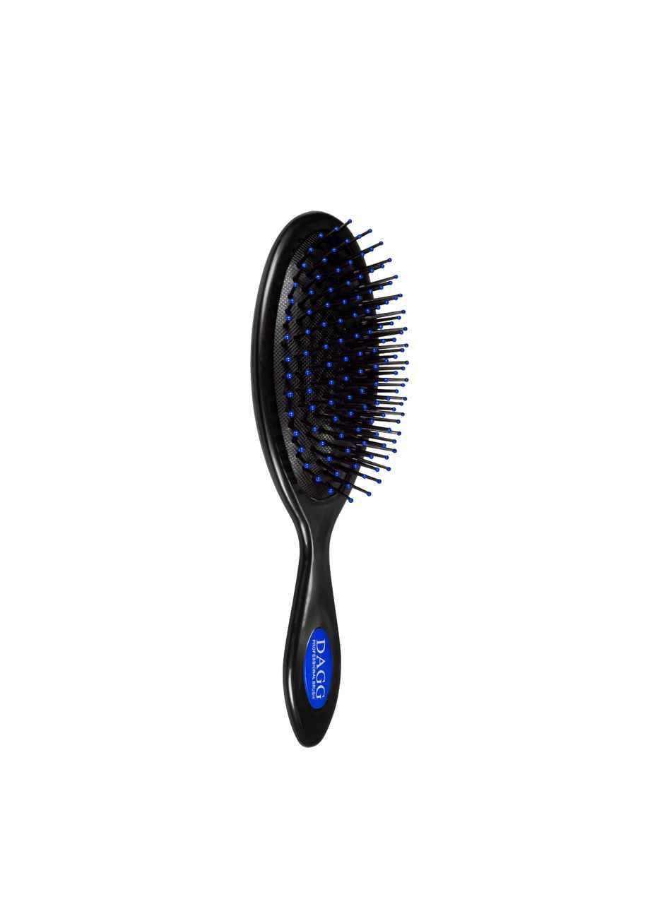 Щітка для волосся масажна пластикова 22 см 9717 Зелена DAGG (302722216)