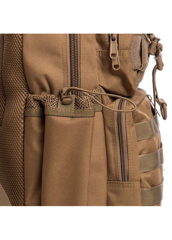 Рюкзак тактический (Сумка-слинг) с одной лямкой SILVER (нейлон, оксфорд 900D, р-р 43x22x13см, 12л, Хаки) SILVER KNIGHT (361436425)