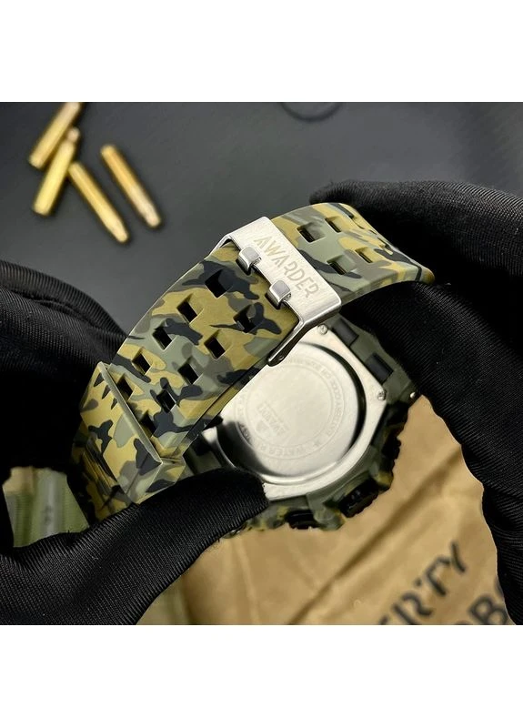 Наручний годинник 001 ЗСУ Army Green Awarder (377734448)