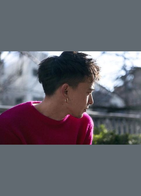 Чоловічі сережки кільця із сталі круглі золотисті No Brand (339103970)