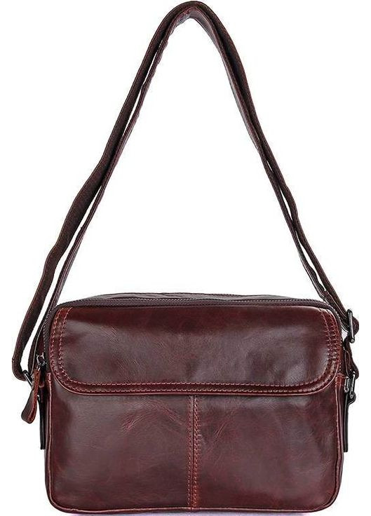 Сумка чоловіча через плече шкіряна 14558 Vintage (302009246)