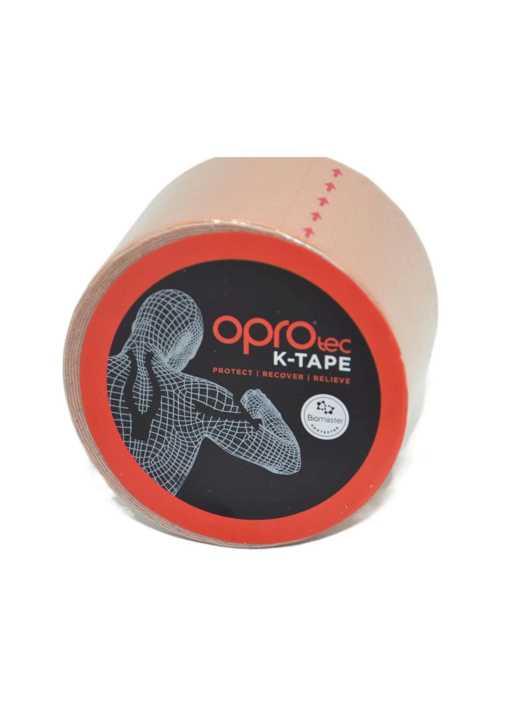Кинезиологический тейп Kinesiology Tape TEC57544 бежевый 5см*5м OPROtec (390075943)