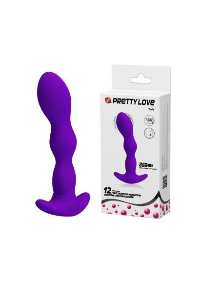 Анальна пробка Yale Anal Plug Purple - CherryLove Pretty Love (329152819)