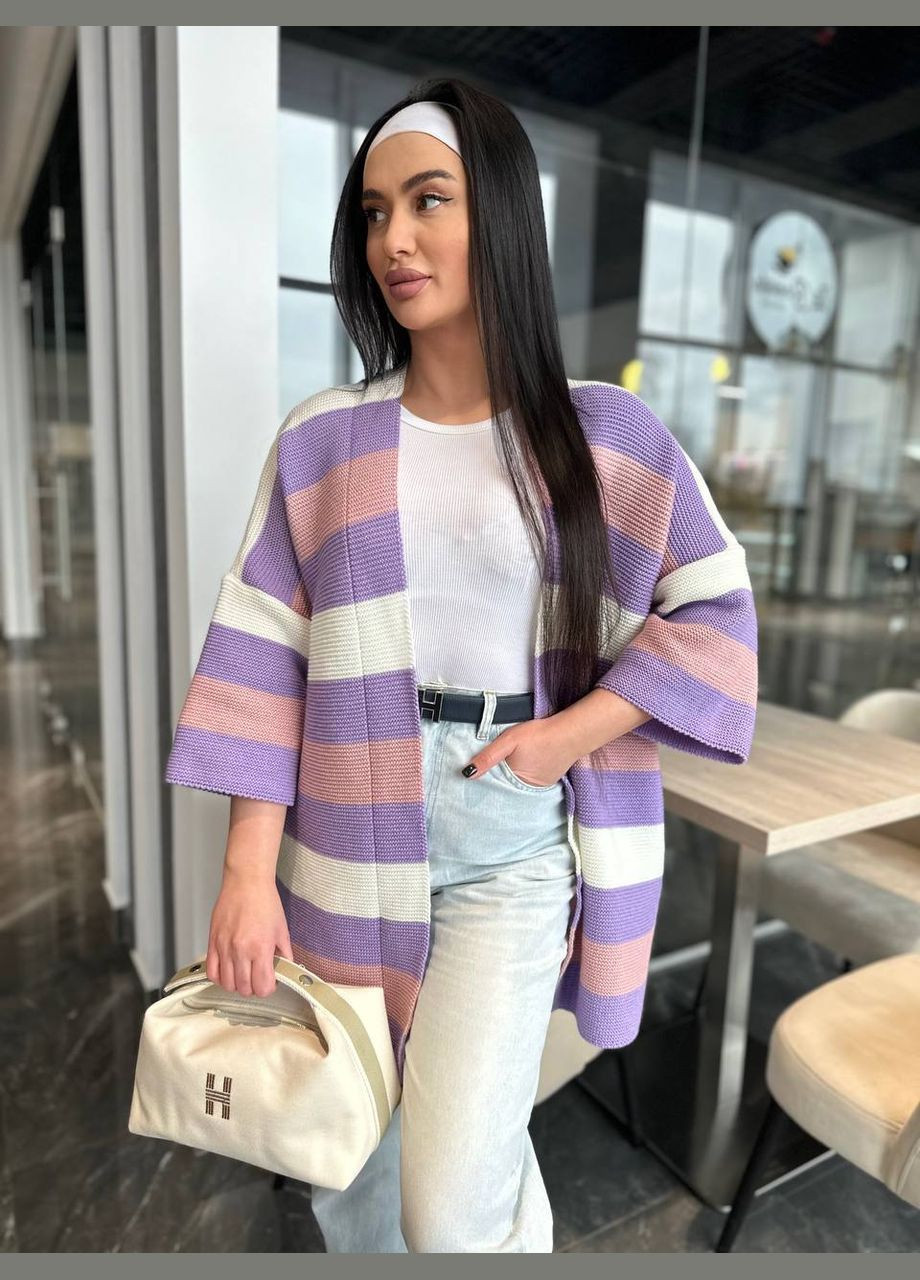 Сиреневый кардиган You Best