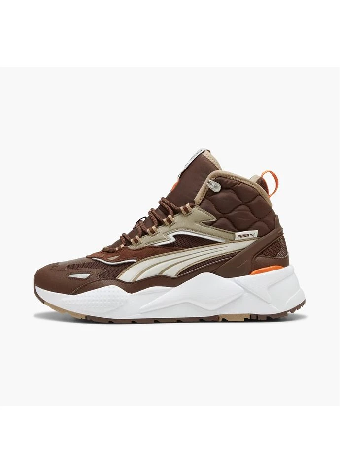 Коричневые кроссовки rs-x hi sneakers brown 392718-08 Puma