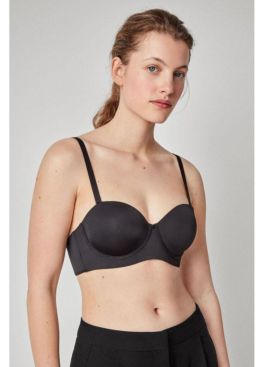 Чёрный бюст женский балконет 110042t Gisela