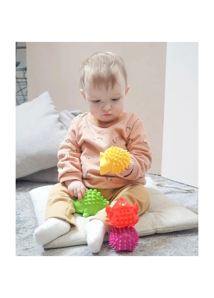 Набір пищалок "Тварини" Bambi 628-5 з шипиками BMW (311291230)