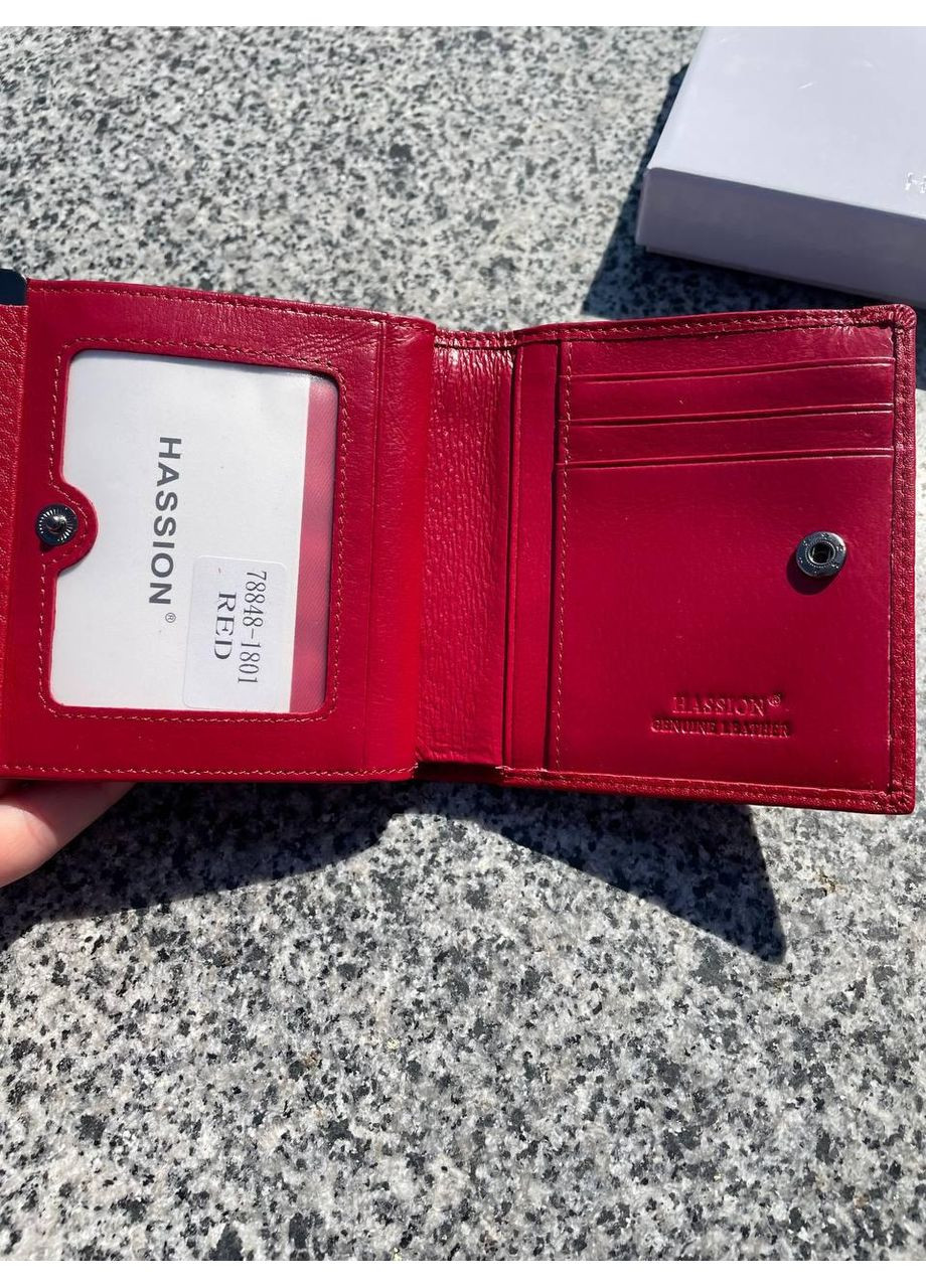 Жіночий шкіряний маленький компактний гаманець магнитна застібка Vermari (370381591)