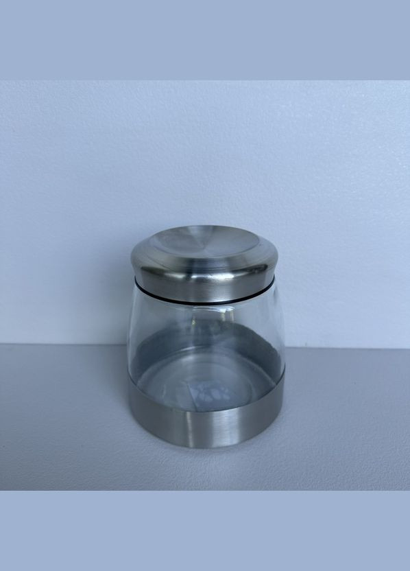 Банка стеклянная для хранения сыпучих продуктов с металлической крышкой 1000 мл 7086 S&T (333986719)