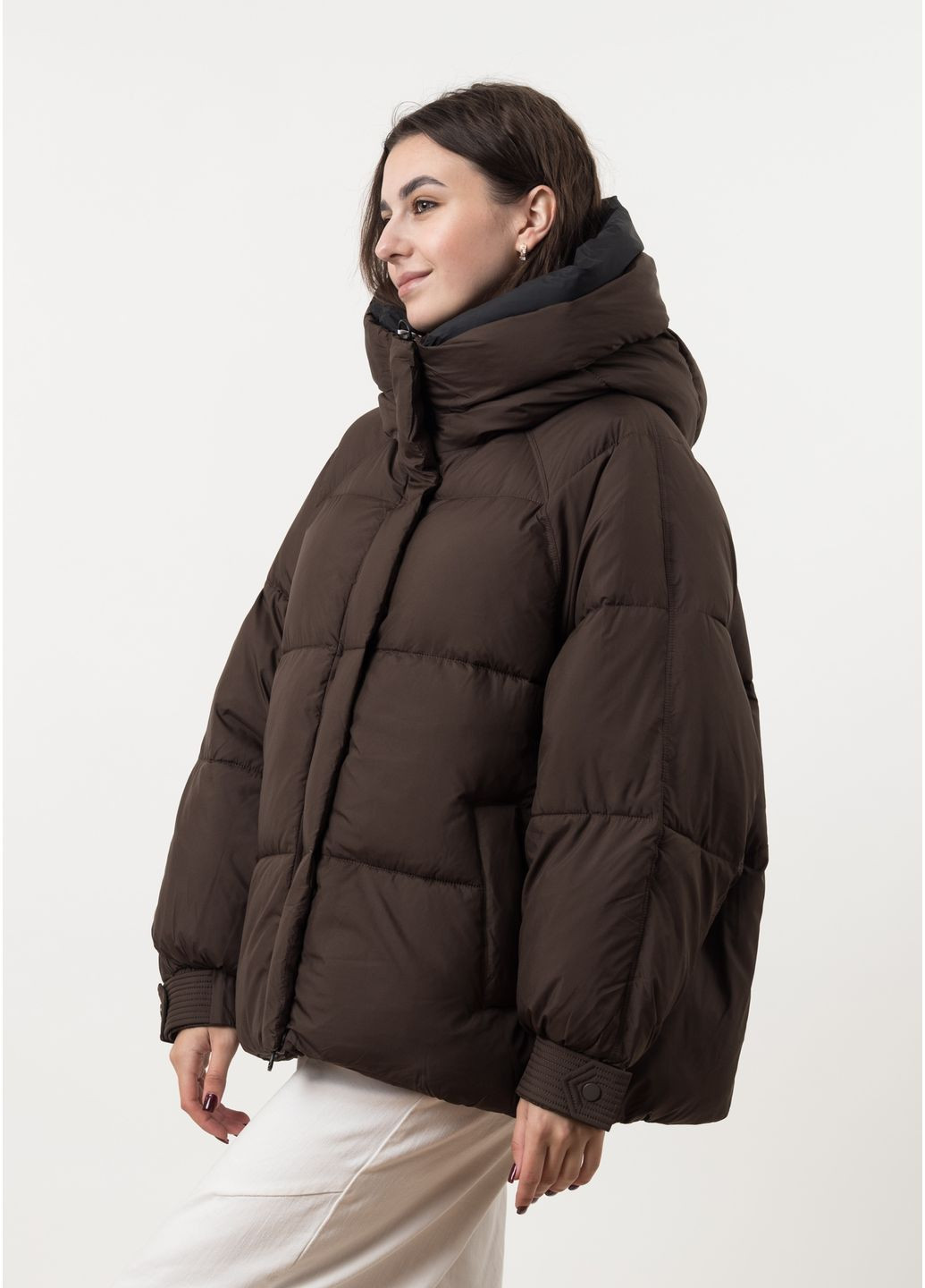 Коричневый зимний Пуховик Towmy