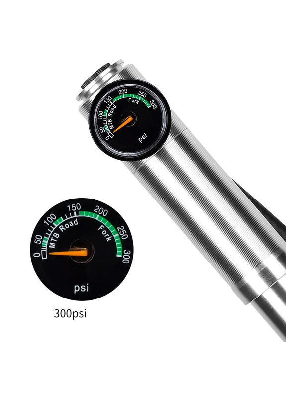 Насос велосипедный Ручной с манометром Silve West Biking (360455493)