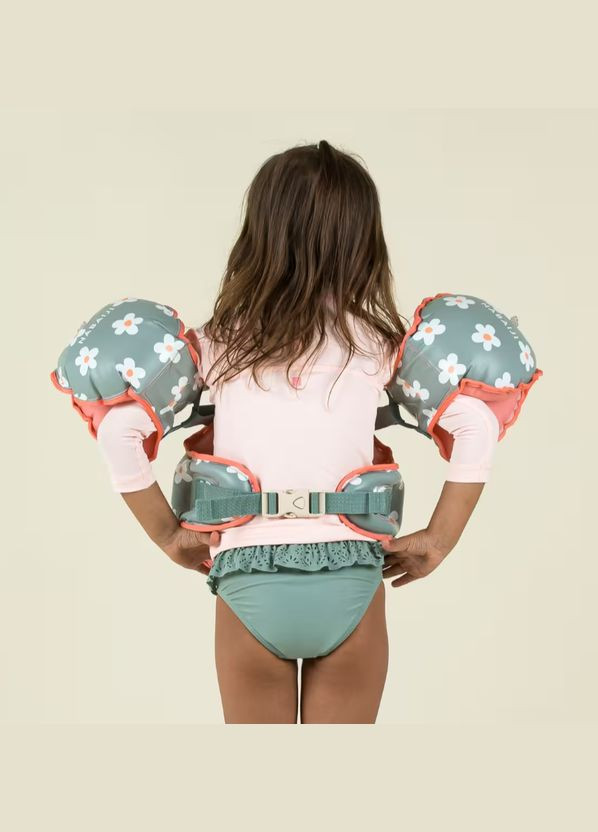 Дитячий Пояс з Нарукавниками для Води Tiswim Savanna (від 2 до 6 років 15 - 30кг) Nabaiji (336550065)