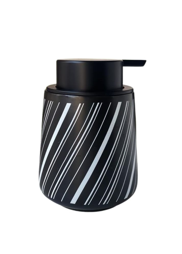 Диспенсер-дозатор для мила керамічний для ванної та кухні 350 мл, для рідкого мила та миючого засобу, No Brand (368148076)