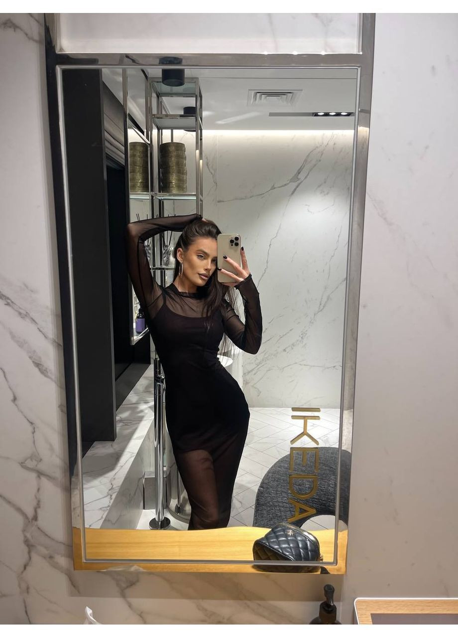 Чорна вечірня жіноча сукня сукня-трансформер No Brand