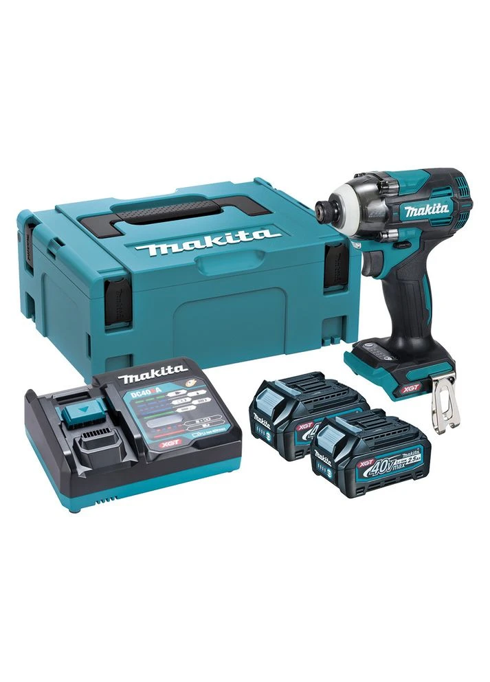 Акумуляторний ударний гвинтокрут XGT 40 V MAX TD004GD201 Makita (379287108)