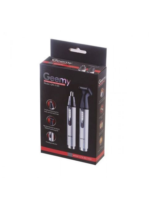 Тример універсальний GM-3105 2 в 1 бритва для носа та вух Gemei (323486105)
