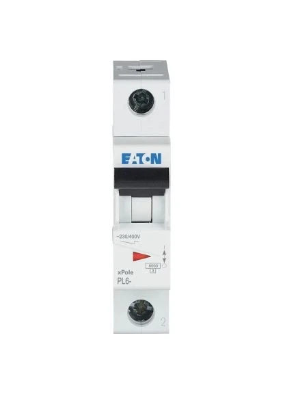 Автоматичний вимикач 1-п. М1 В 16А PL6 6кА EATON (397020010)
