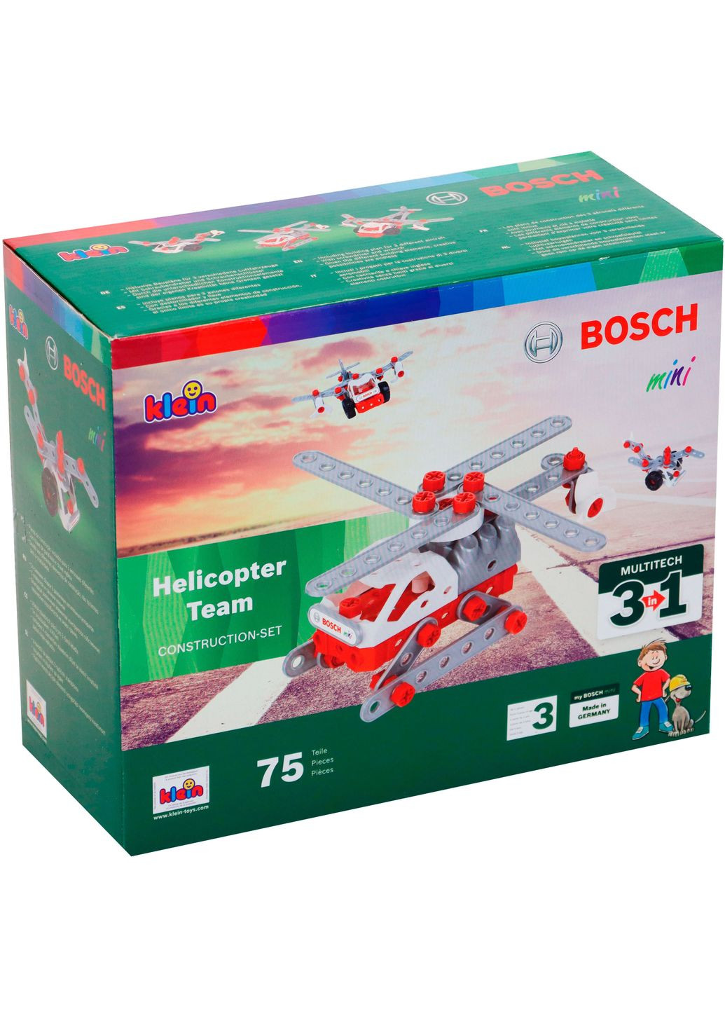 Игрушечный набор вертолет-конструктор () Bosch Mini 8791 (360961433)