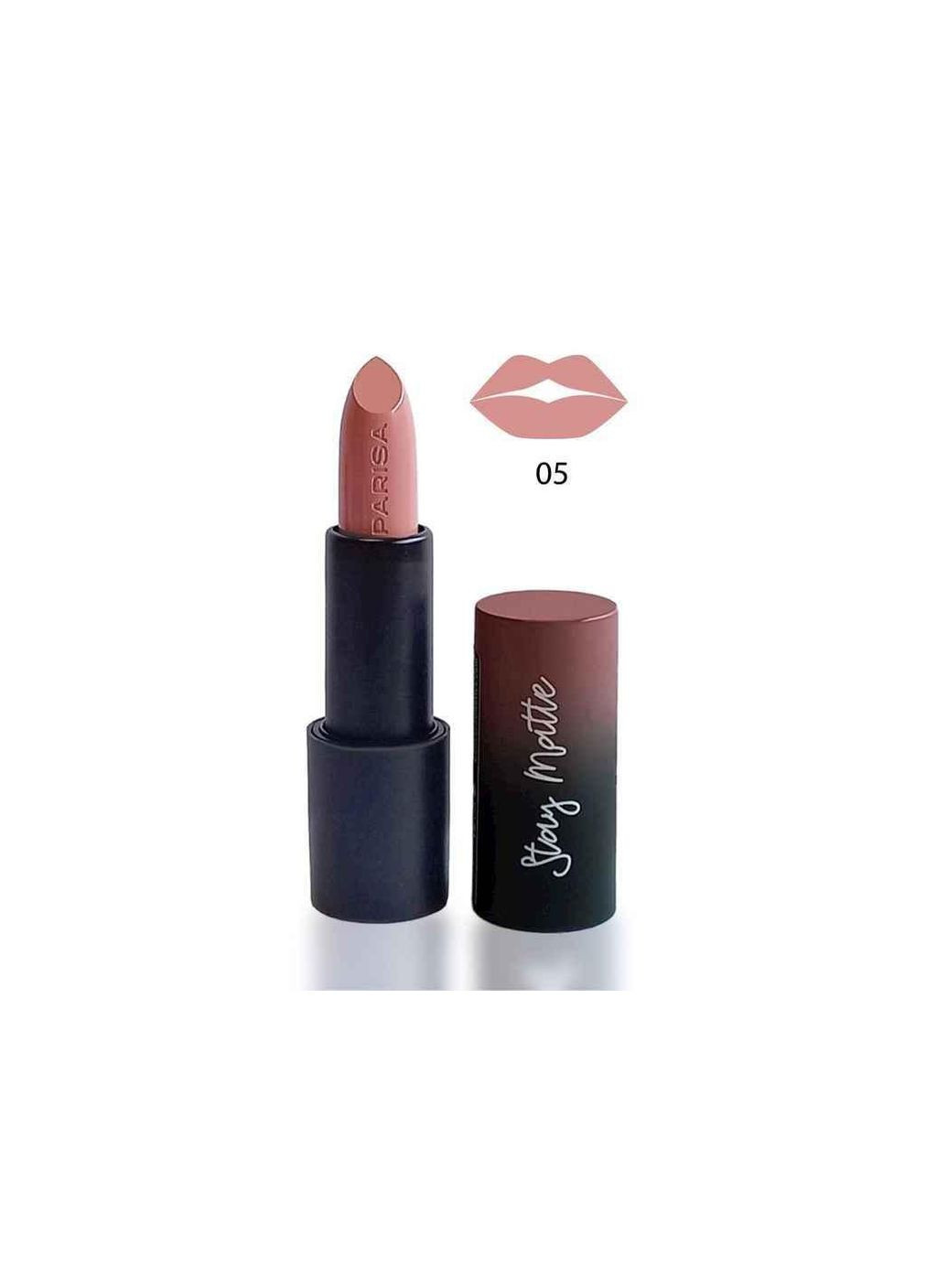 Помада для губ Stay matte L-08 № 05 Aurora pink ТМ PARISA (304263780)