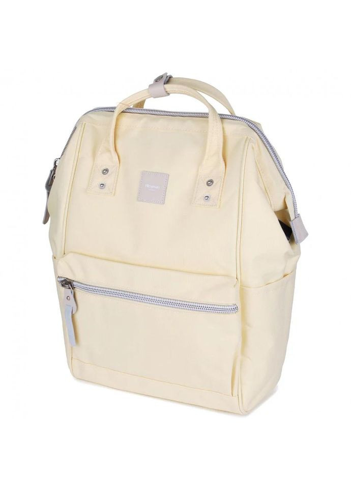 Рюкзак жіночий водостійкий текстиль 17л на 1 відділення розмір 28×40×17 см 1881-44 USB світло-жовтий Himawari (314808790)