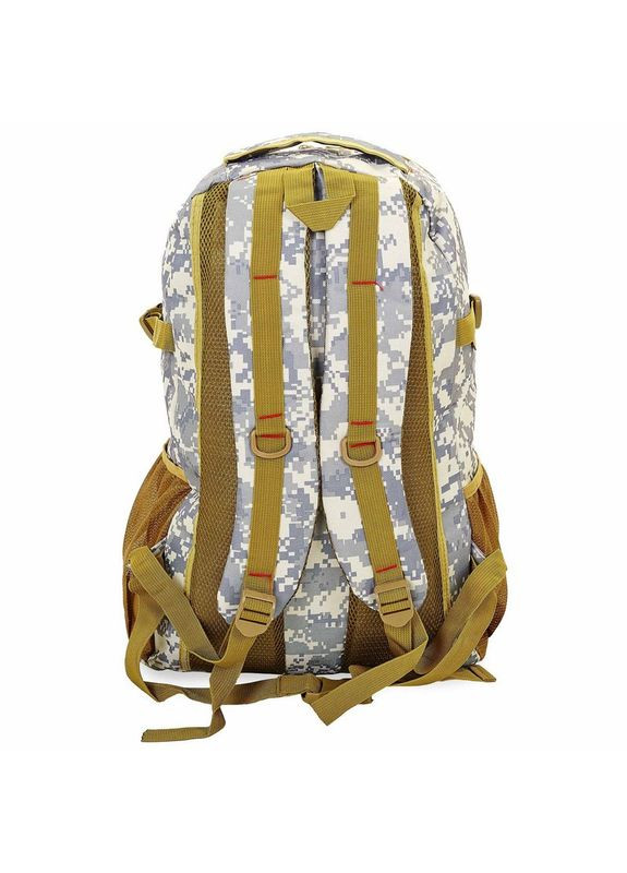 Рюкзак туристический бескаркасный 26 литров (полиэстер, нейлон, размер 50х34х15см, Камуфляж пиксель ACUPAT) Record (361436526)