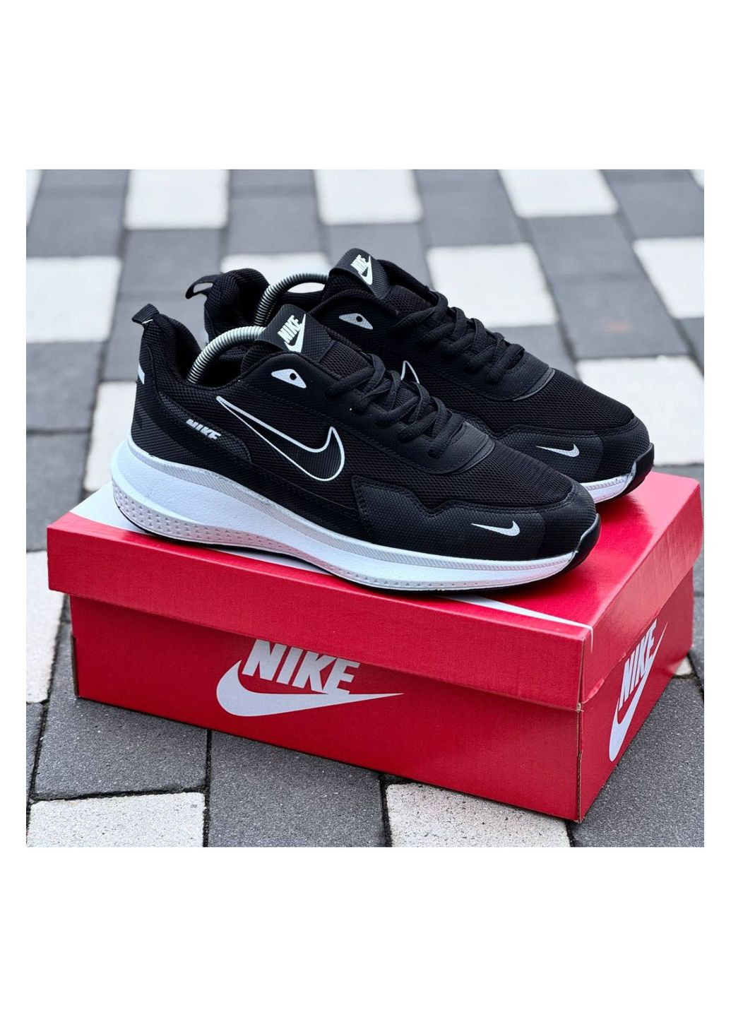 Чорні Осінні чоловічі кросівки No Brand