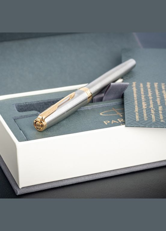 Пір'яна ручка SONNET 17 Stainless Steel GT 84 111 Parker (317306502)