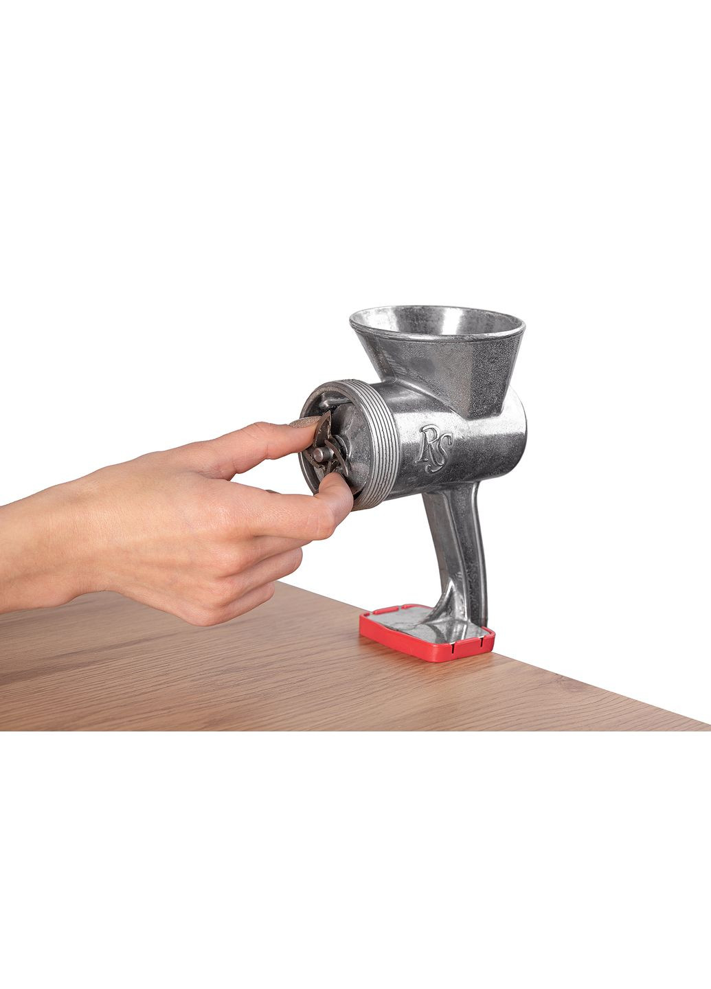 М'ясорубка ручна побутова Харків -101 33 кг/година з круглим горлом RS (298864401)