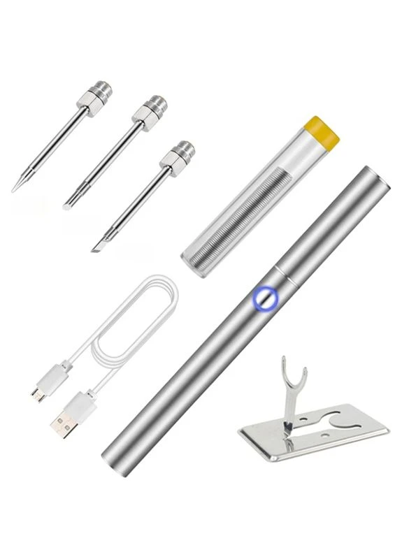 Акумуляторний паяльник 15W з трьома жалами Silver Evot (302974792)