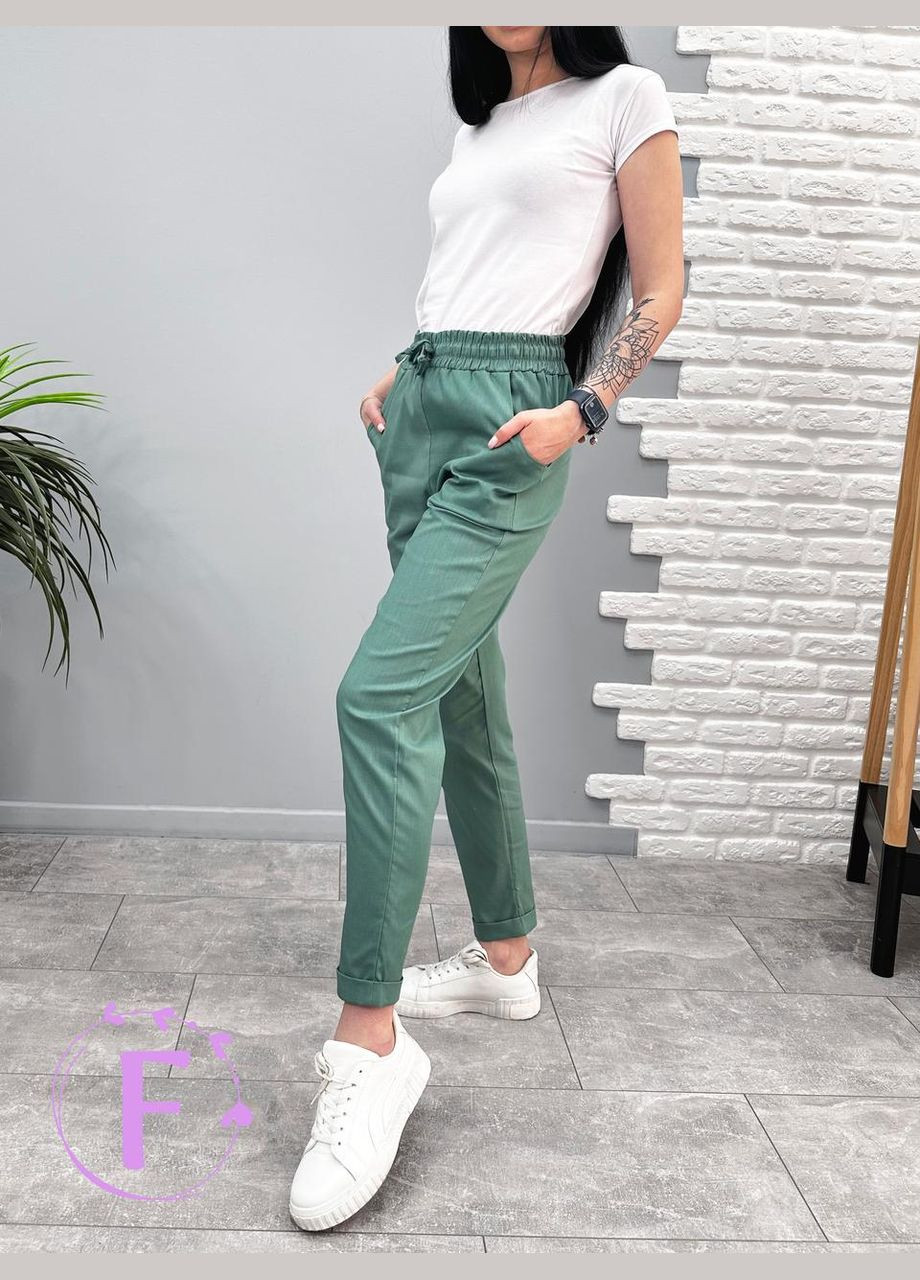 Укороченные штаны с карманами Fashion Girl (301474245)