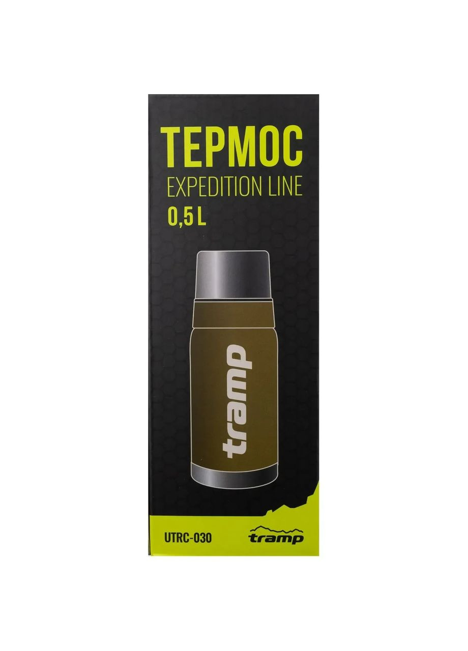 Термос Expedition Line 0.5 л питний термос TRC-030-olive Tramp (363132374)