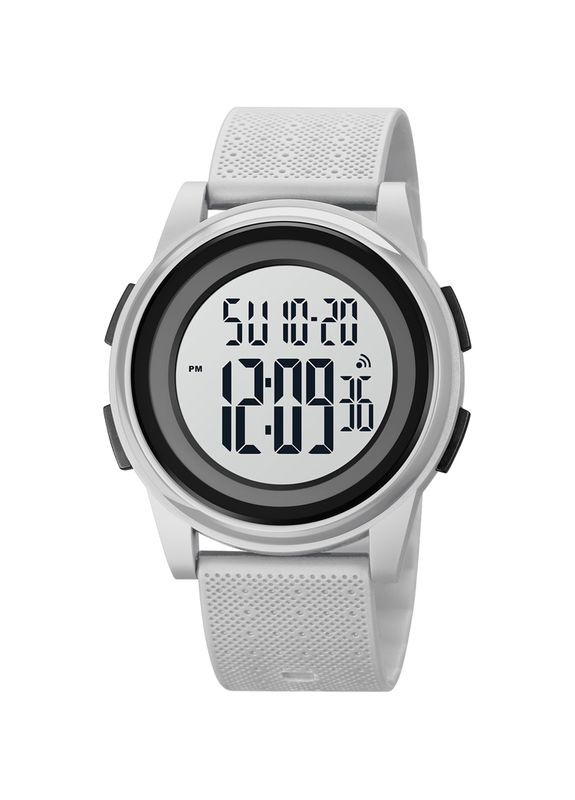 Годинник Skmei 1895 Gray чоловічий електронний спортивний з будильником і таймером для активного відпочинку ProDobro (367265003)